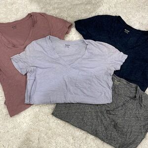 4 Madewell XXS T-shirts